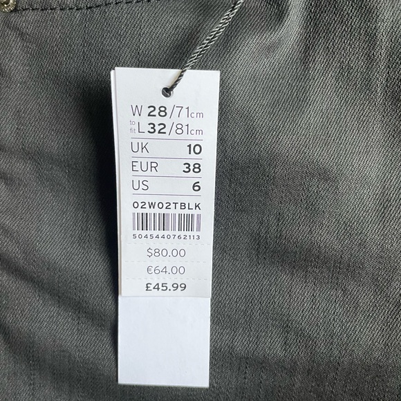 Topshop Jamie Jeans in Coated Black - Picture 5 of 6